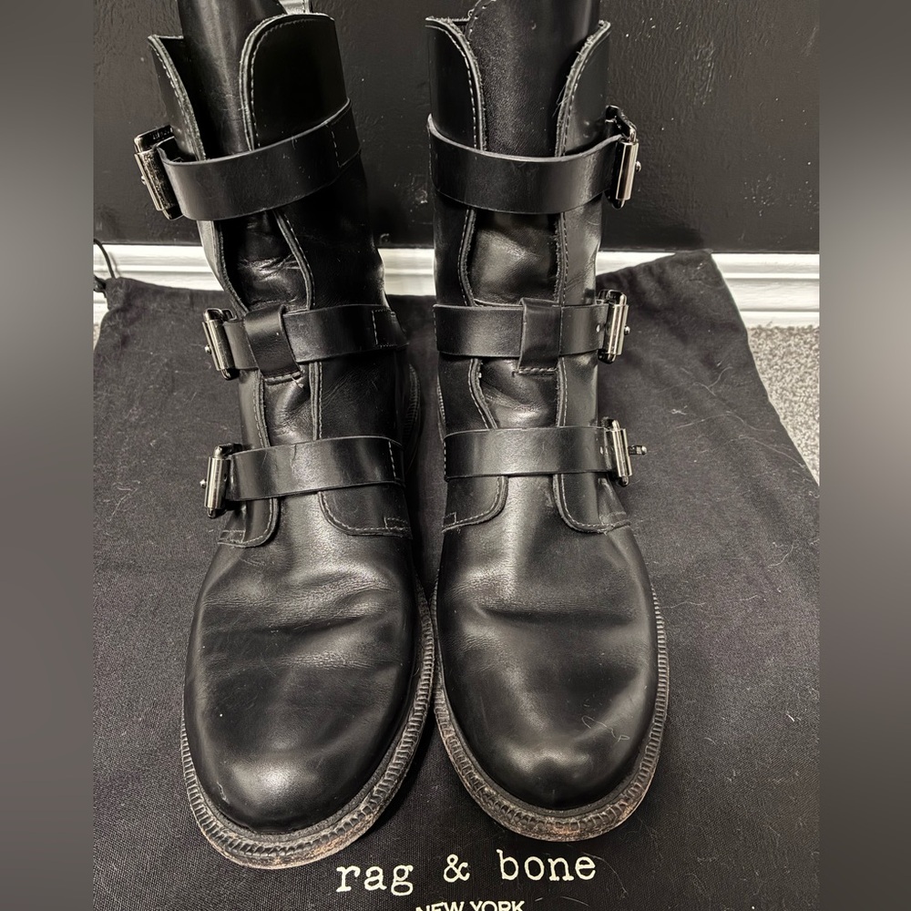 Rag & bone moto Hudson boot - Picture 6 of 12